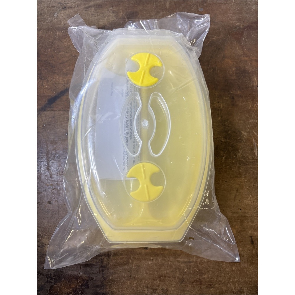 Kitchen Rite Microwave Corn Steamer ~ Set of 2 New Sealed